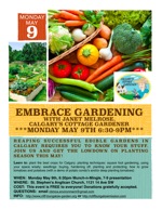 May 9th Garden Event